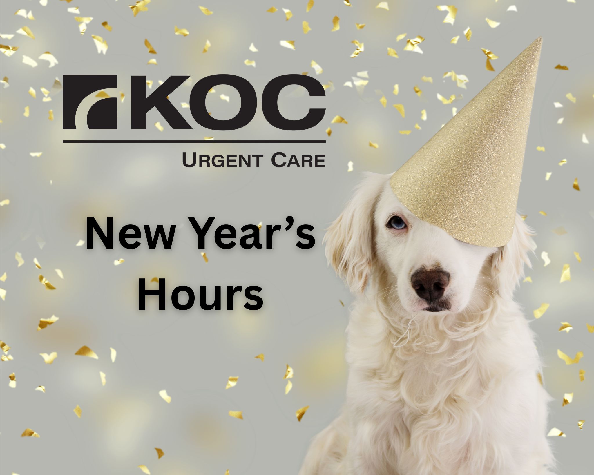 New Year’s Hours for KOC Urgent Care